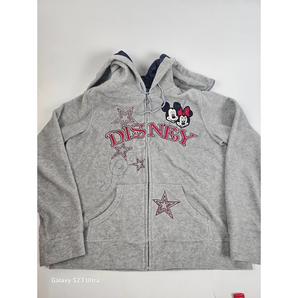 MICKEY MOUSE & MINNIE, Fleece Full Zip,  Split hood/Donald & Goofy, Disney szL